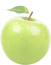 medium green apple